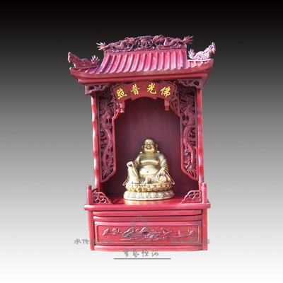 厂家直销 27寸双龙屋顶吊柜 佛龛 吊柜 佛柜 神柜 神龛神楼 供佛
