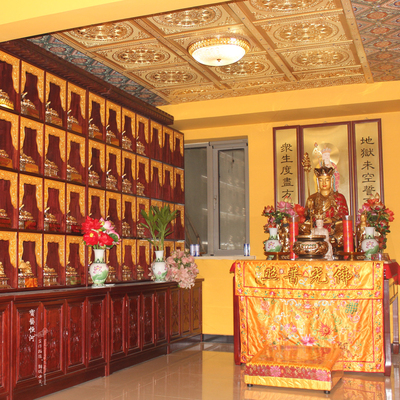 万佛墙 佛堂观音殿 寺庙佛堂佛龛